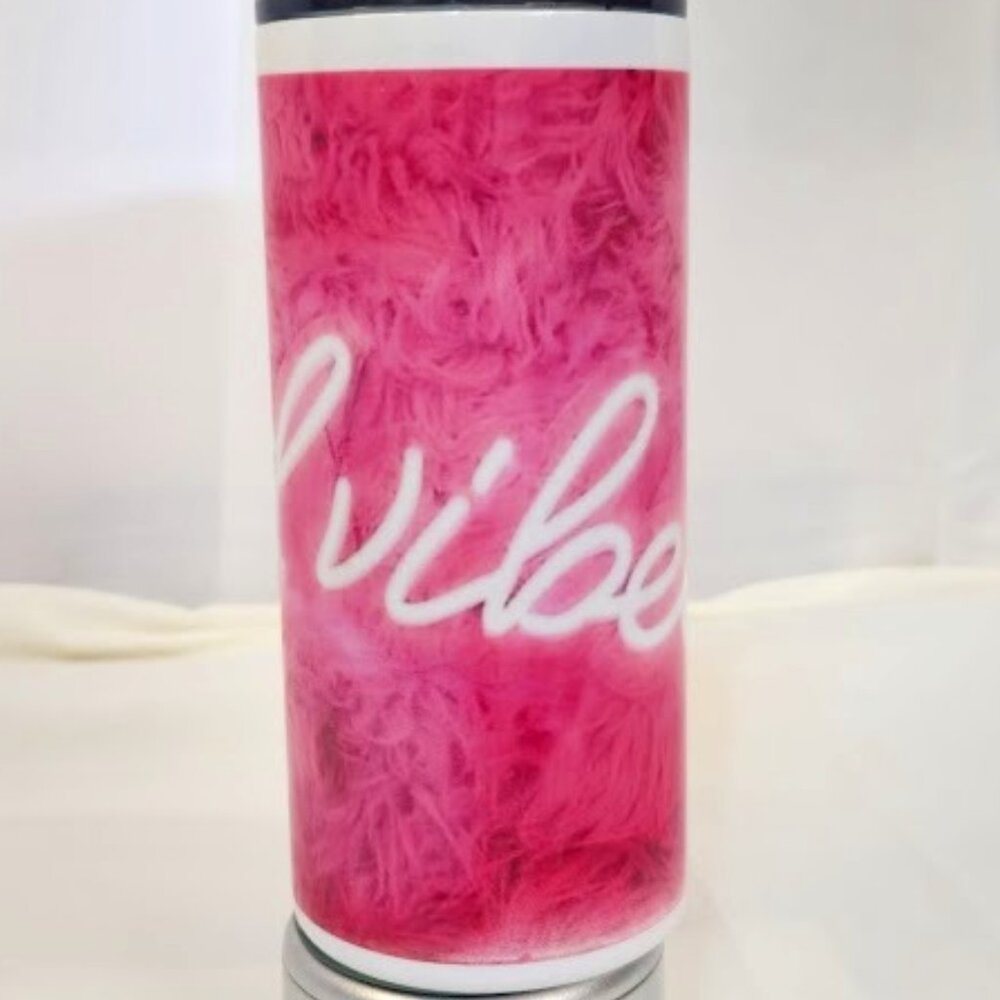 22oz Fatty Tumbler, Mug, Travel Mug, Pink, Drink Container, BalletCore, reusable